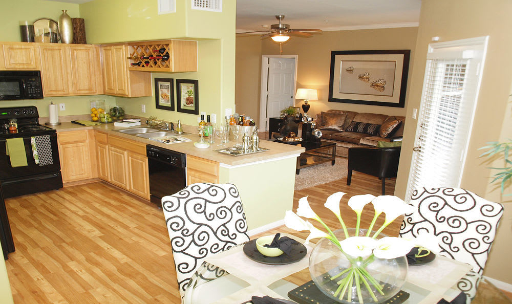 Living room at Madison on the Meadow