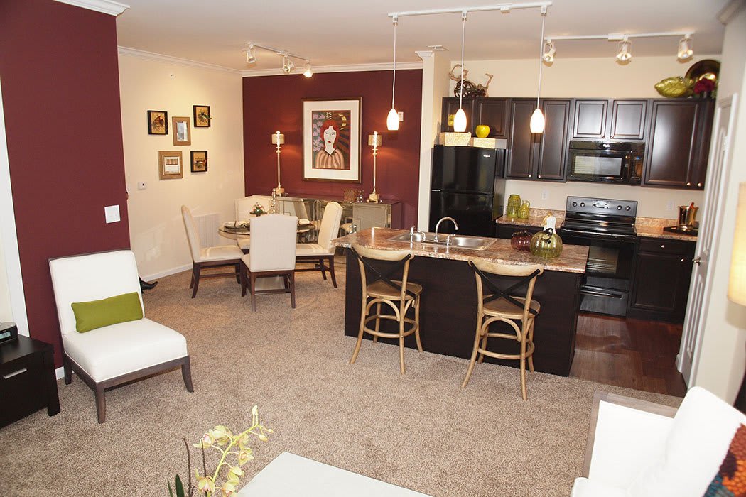 Brinley Place Apartments offers open floor plans