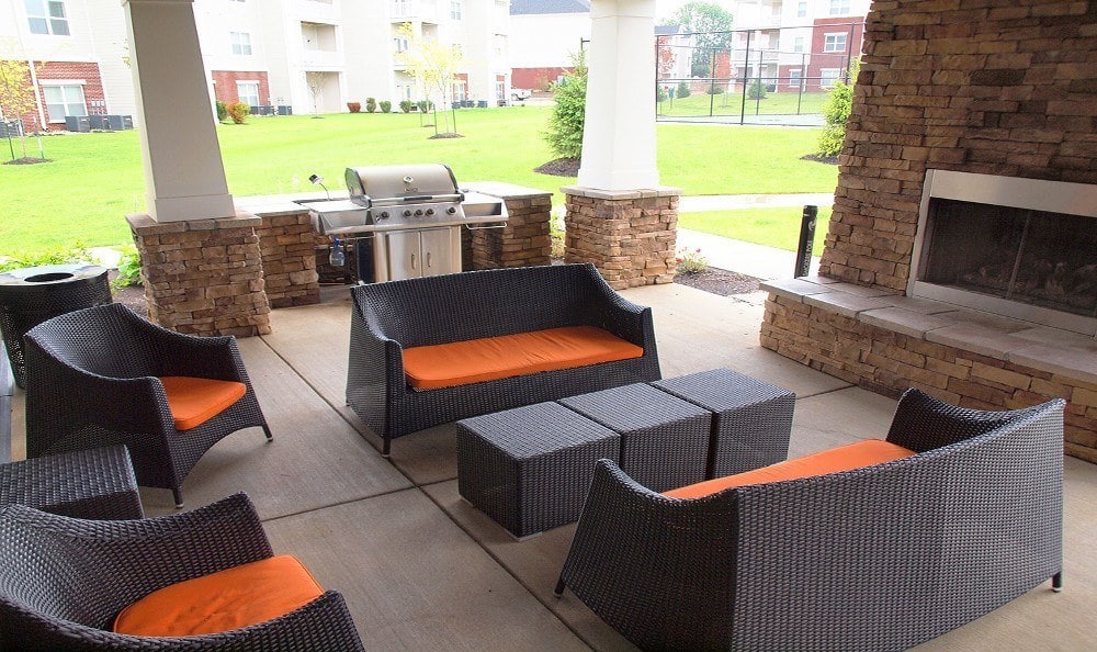 Patio at Meridian on Shelbyville