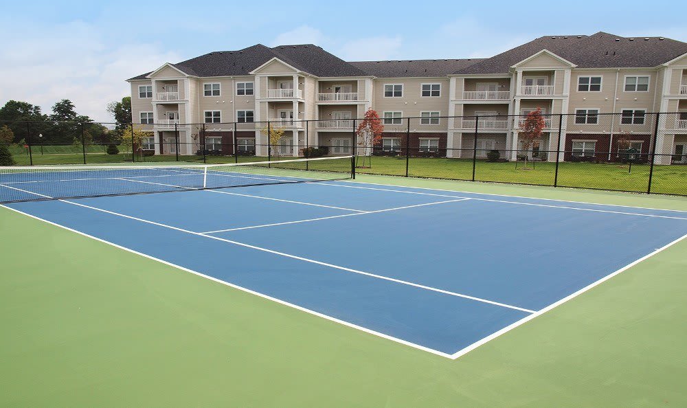 Tennis courts at Meridian on Shelbyville