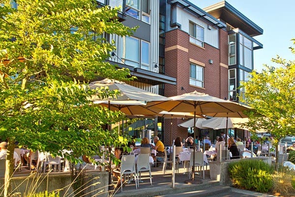 Floor-level retail at The Corydon managed by Pillar Properties