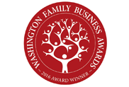 Puget Sound Business Journal Washington Family Business Awards for Pillar Properties in Seattle, Washington