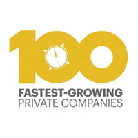 100 Fastest Growing Private Comapnies Logo