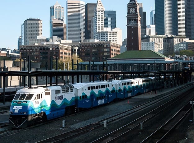 The Sounder, nearby transportation to Stadium Place