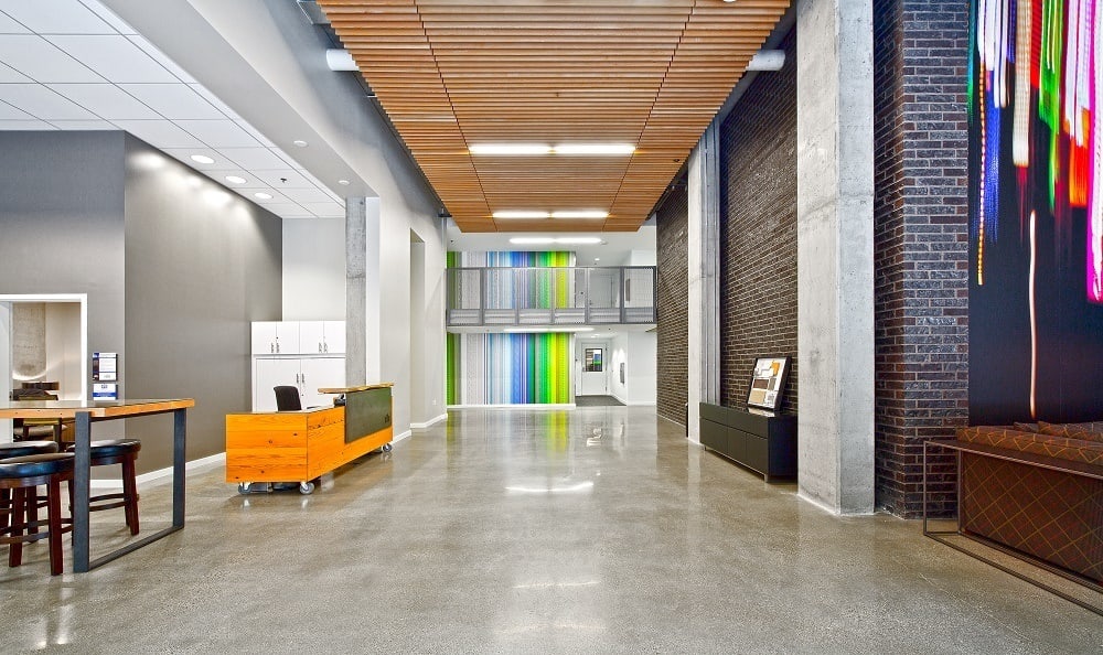 Lobby at The Nolo at Stadium Place in Seattle, Washington