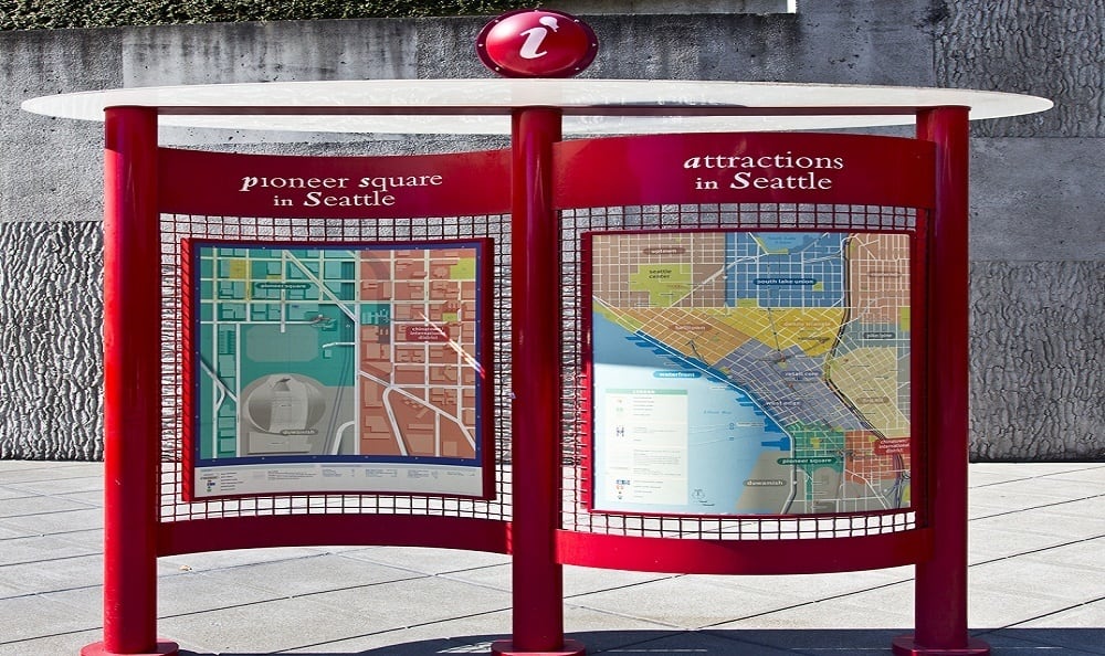 Pioneer square map near The Nolo at Stadium Place ni Seattle, Washington