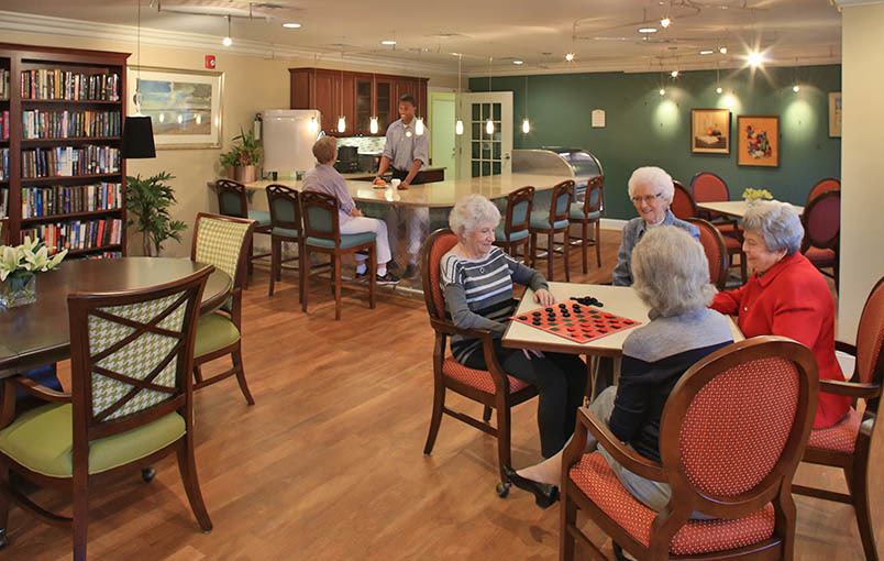 Enjoy the Greensboro senior living lifestyle at Abbotswood at Irving Park
