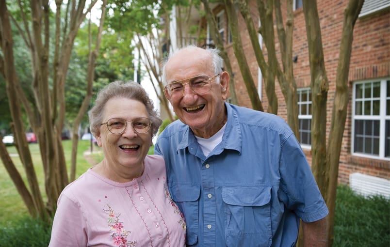 Different floor plans at the senior living community in Raleigh