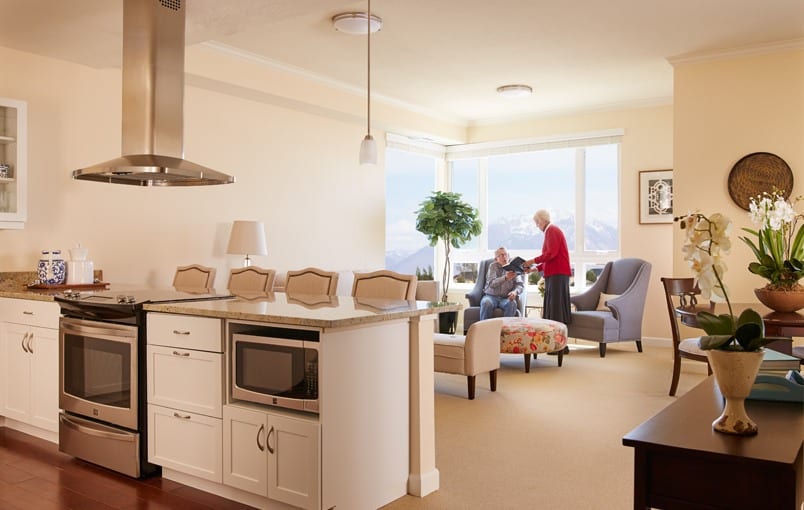 Different floor plans at the senior living community in South Jordan