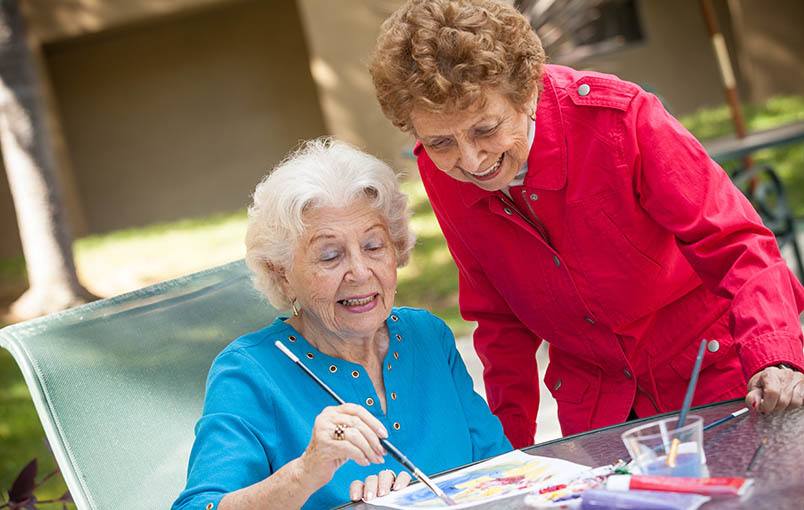 Wonderful services and amenities at the senior living community in San Rafael