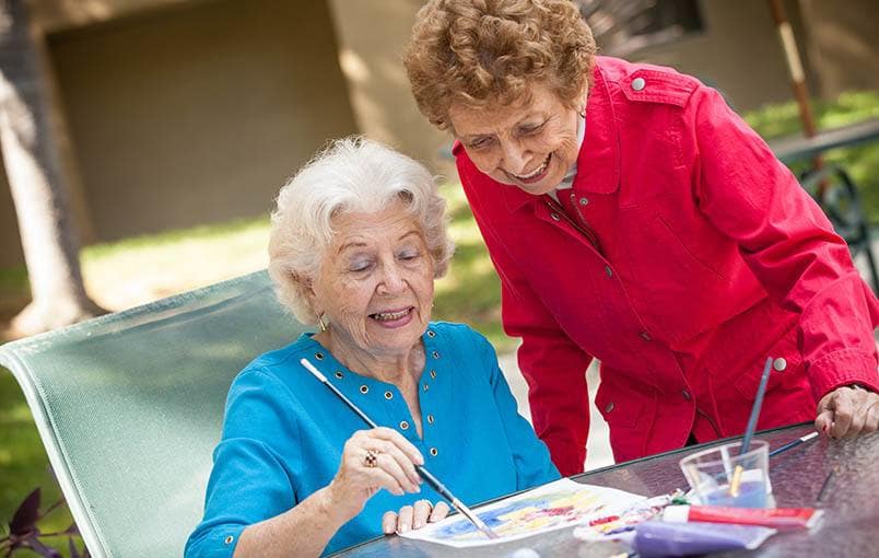 Wonderful services and amenities at the senior living community in Anaheim