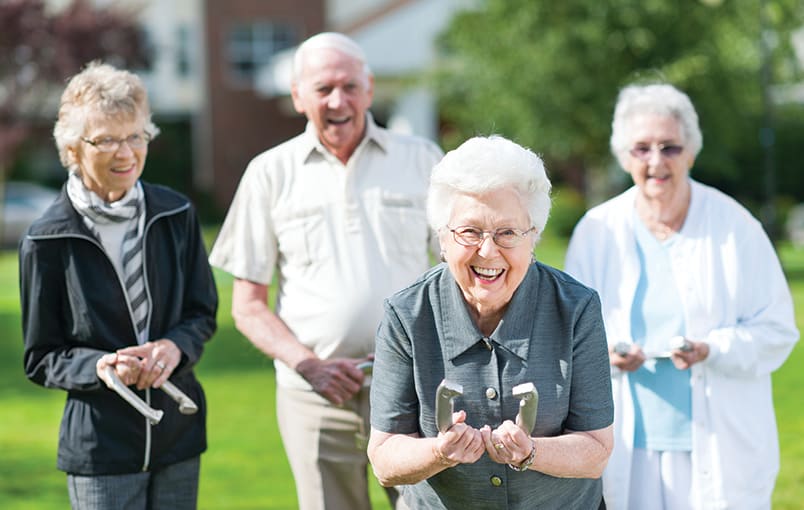 A wonderful community experience at the senior living community in Greensboro