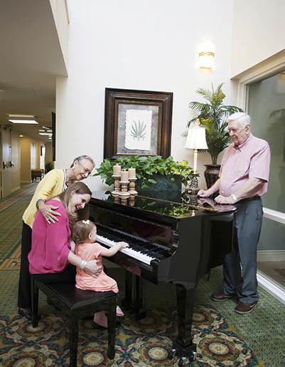 Living and care options for the senior living community in Melbourne
