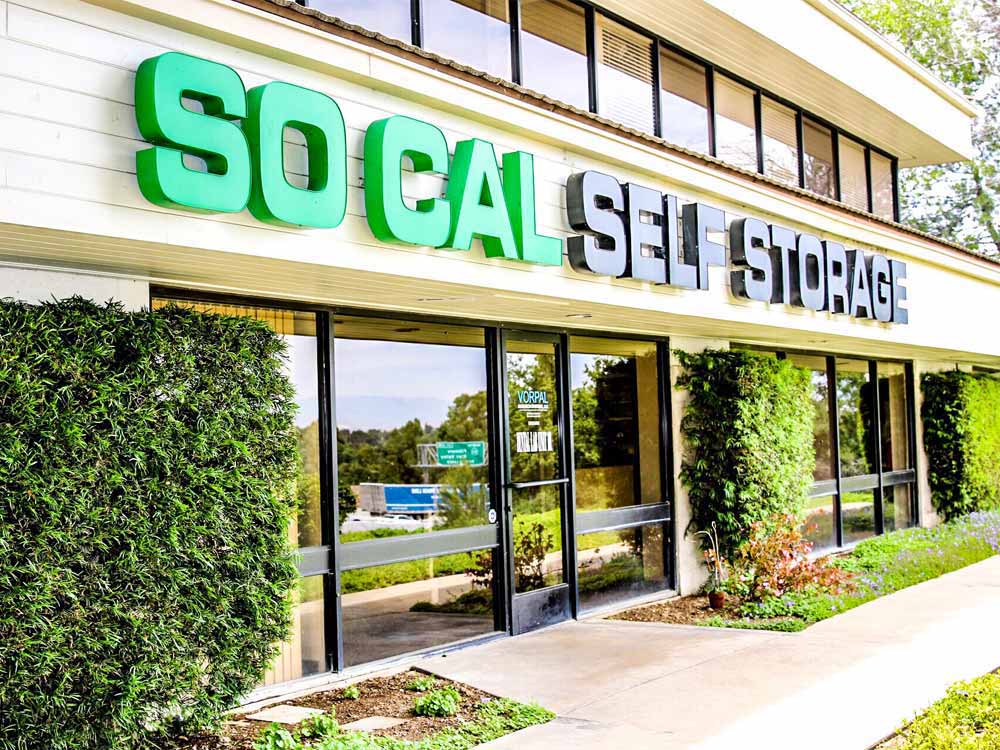 Front office at SoCal Self Storage in Thousand Oaks, California