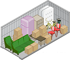 10x15 Storage unit at Storage Court
