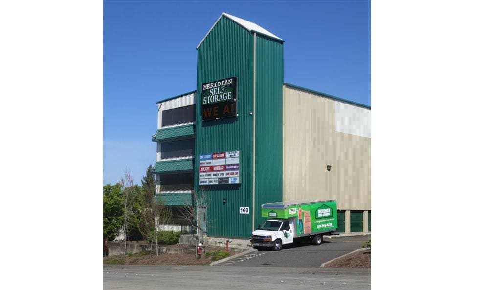Welcome to self storage on Meridian in Bellingham