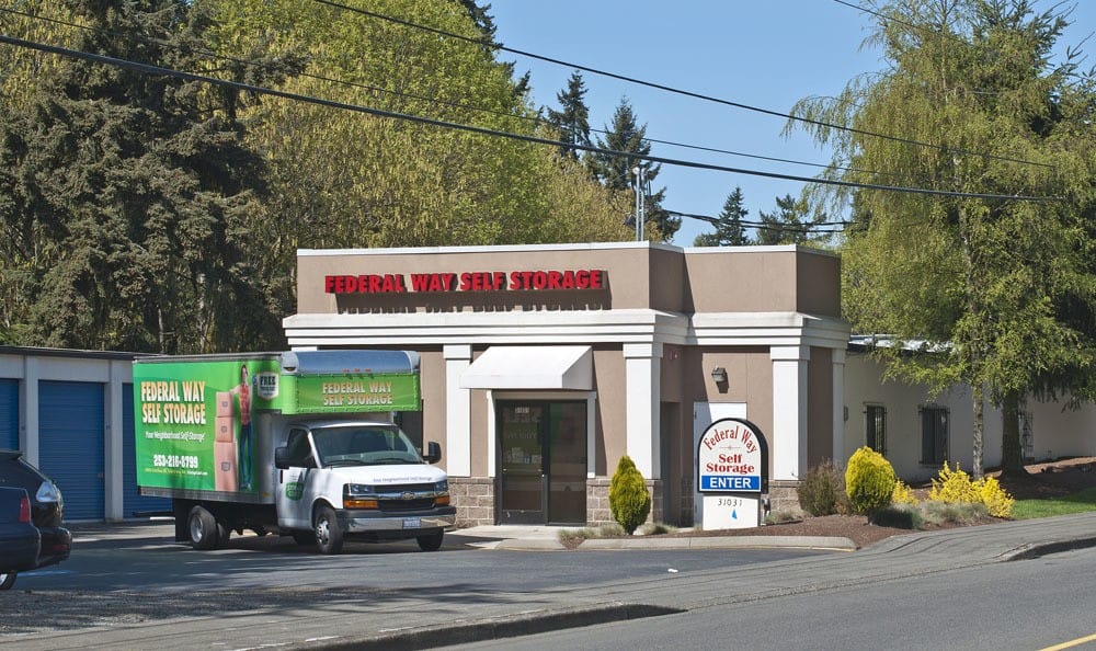 Easy access self storage in Federal Way near Seattle