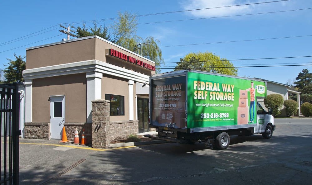 Friendly service at self storage in Federal Way near Seattle