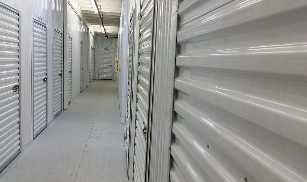 Inside self storage in Federal Way
