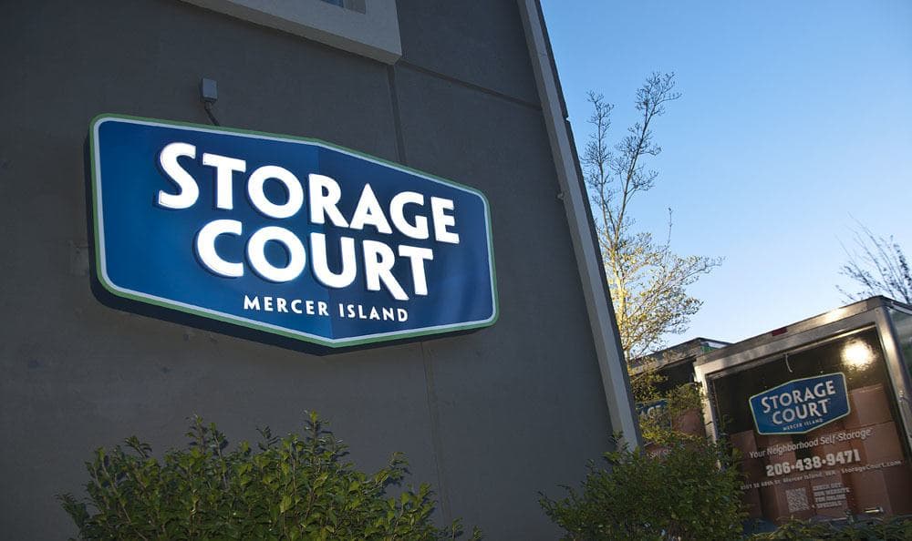 Easy access to self storage in Mercer Island
