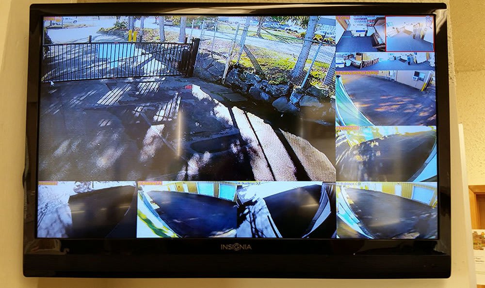 Surveillance at self storage in Redmond