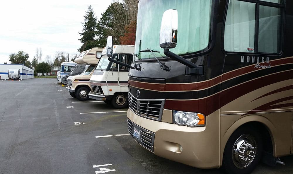 RV storage in Shoreline