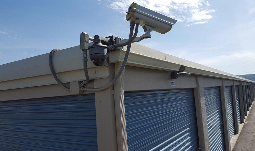 Surveillance cameras at self storage in Yakima