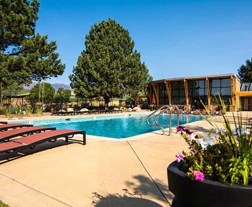 Community features at apartments in Colorado Springs