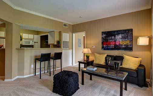 Houston apartments at Advenir at The Med Center are beautifully appointed with luxury amenities