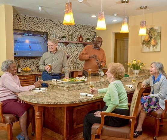 Assisted Living Services at Benchmark Senior Living communities includes 24-hour care staff
