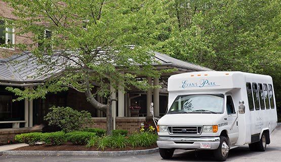 Live Now, Live Engaged memory care at Evans Park at Newton Corner in Newton