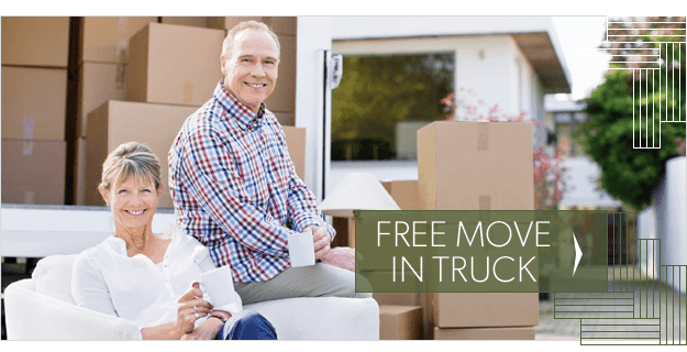 Visit our Free Move-in Truck page at Magellan Storage