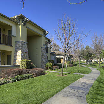 Apartment exterior in Rancho Cucamonga