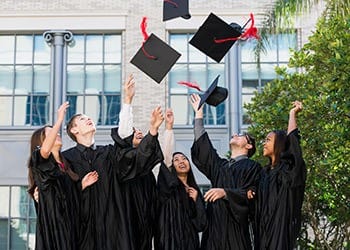 Kids graduating near the apartments for rent in Sammamish
