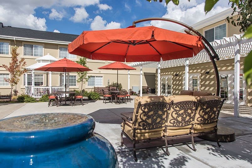 Amenities at the senior living community in Clearfield