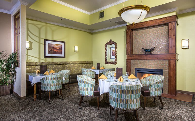 Amenities at the senior living community in Salt Lake City