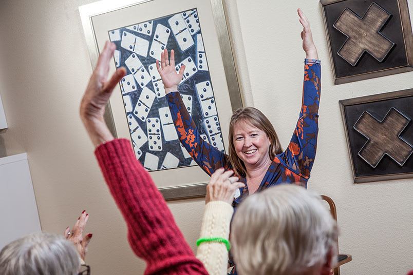 MBKonnection at the senior living community in Salt Lake City