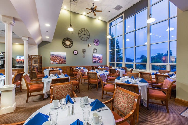 Amenities at the senior living community in Loveland