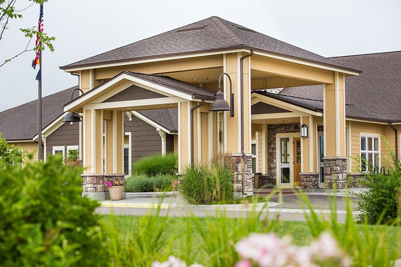 Our community at the senior living facility in Loveland