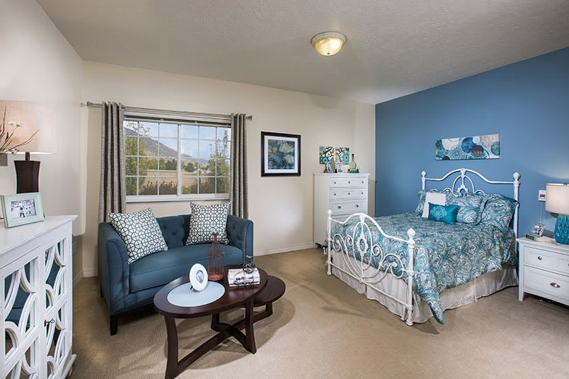 View the spacious floor plans that the senior living in Cedar Hills is offering
