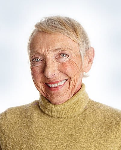 Resident is all smiles at the senior living community in Tucson