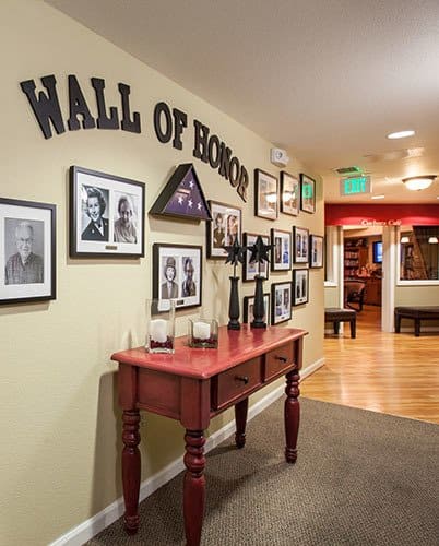 Dining area at the senior living community in Colorado Springs