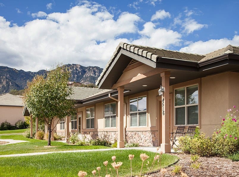 Map and directions to the senior living community in Colorado Springs