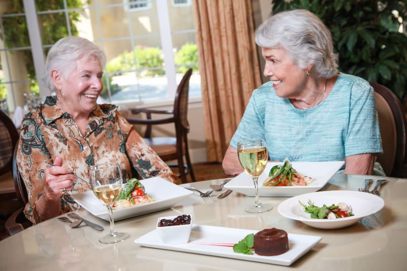 Luxurious dining at Welbrook Arlington