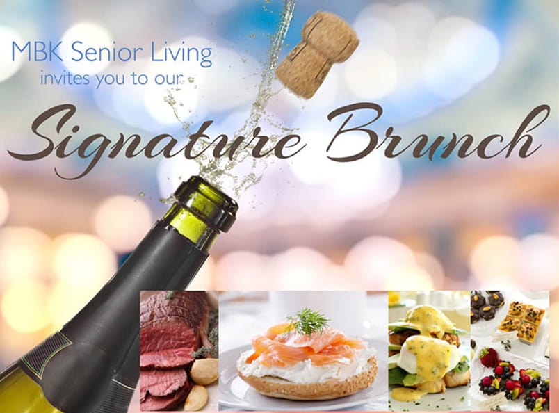 Signature brunch at the senior living community in Antioch