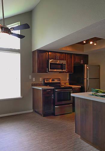 Spacious floor plans at the apartments for rent in Lake Oswego