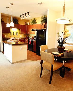 Various floor plans available at The Bridge at Tech Ridge