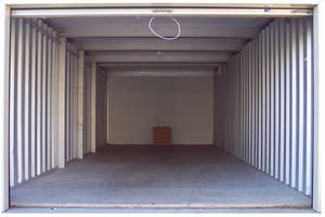 10 x 30 self storage unit at Cluff Storage in Lodi, California.