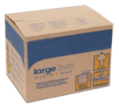 Image of a large box - just one of the packing and moving supplies on sale in the office at Moody Road Storage