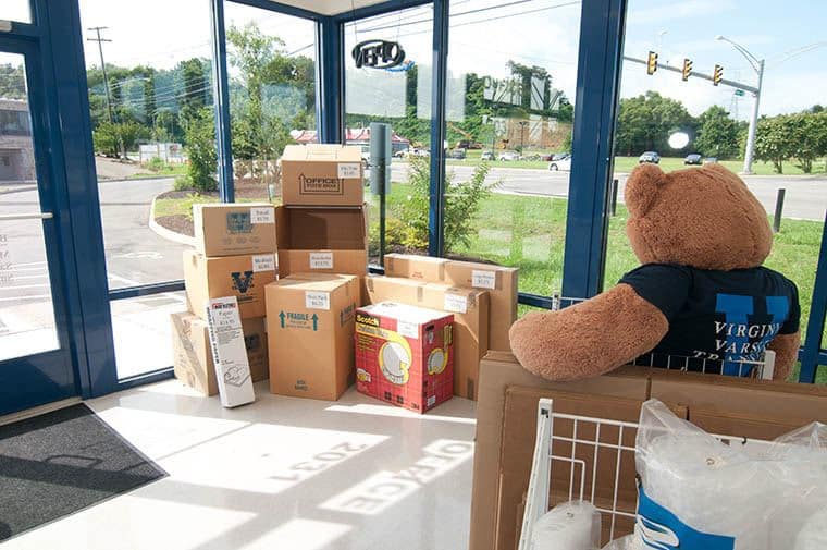 Packing Supplies Boxes At Virginia Varsity Transfer Self Storage